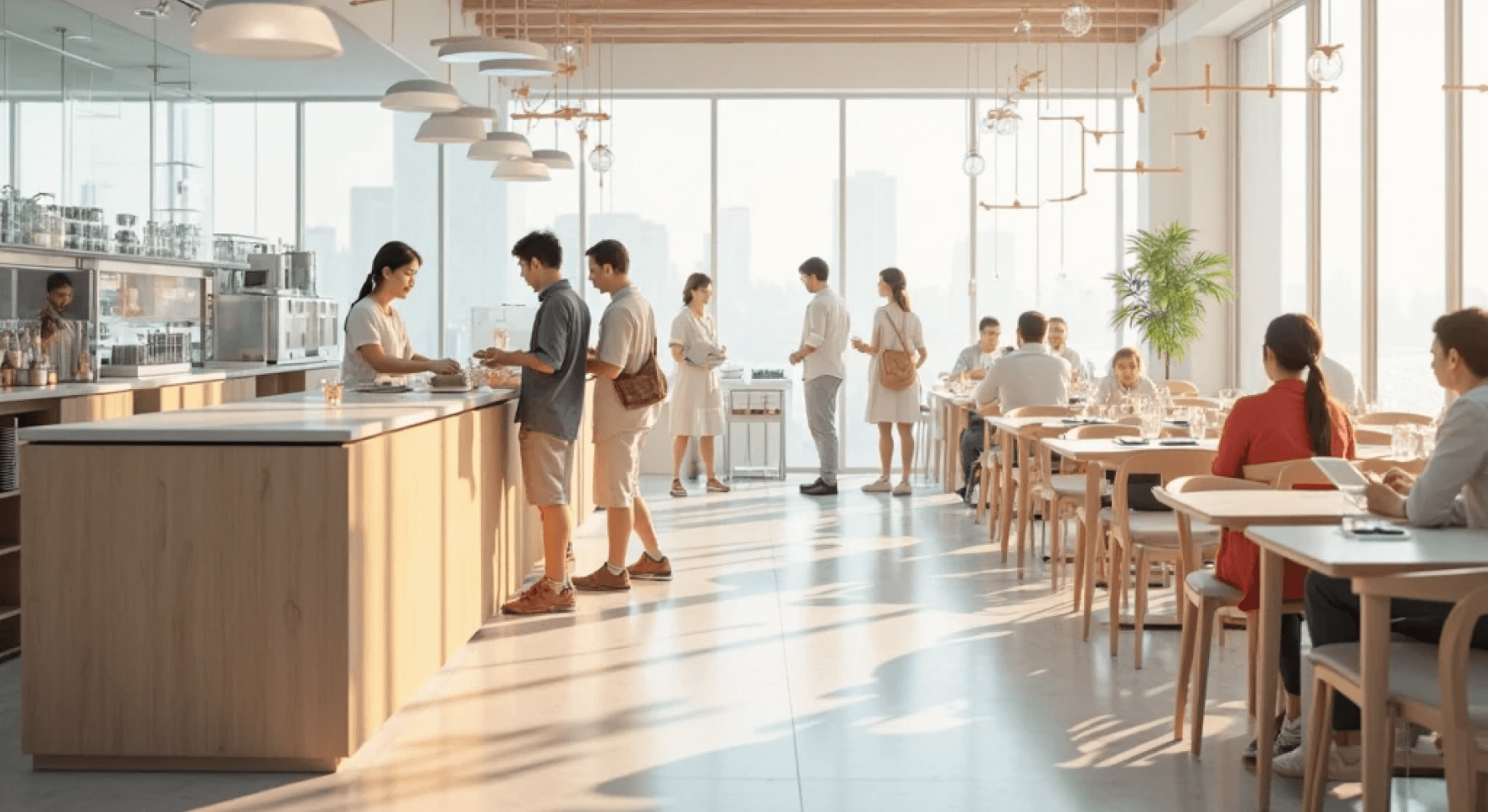 Obraz úspěšné kavárny: plynulý servis a spokojení hosté jako přímý výsledek nasazení efektivního software pro kavárny