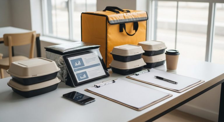 Automatizace restaurace pro řízení rozvozu jídel