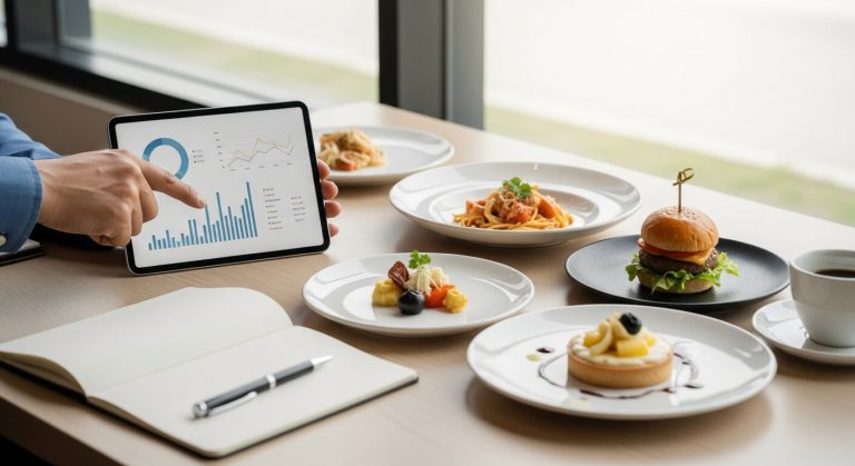 Účetní systém v kavárně pro analýzu prodeje jídel