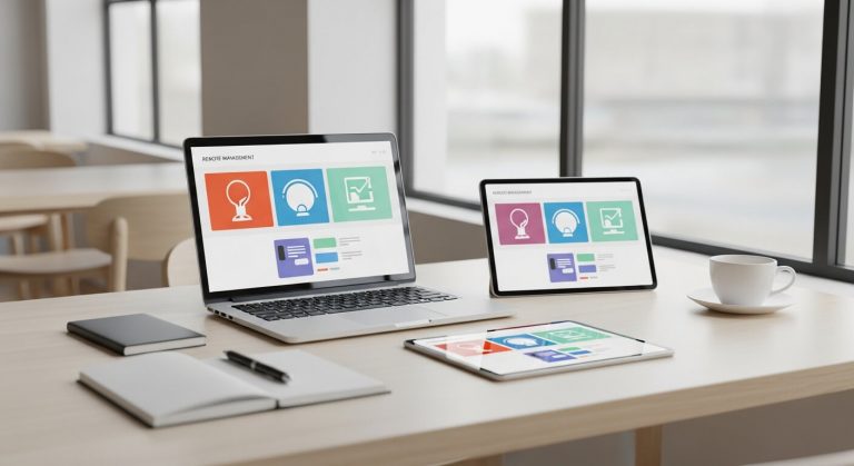 Manažerské účetnictví kavárny dostupné na více zařízeních